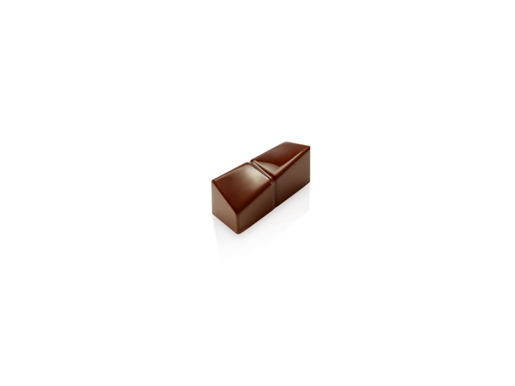 Chokladform 21 st 10 g. 14x37x19 mm