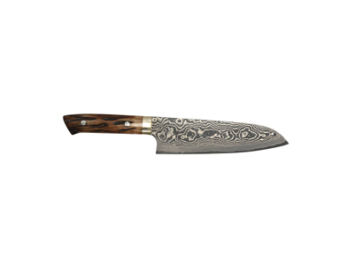 Santokukniv, 18 cm, Takefu Yellow Bull, VG-10 61 lager