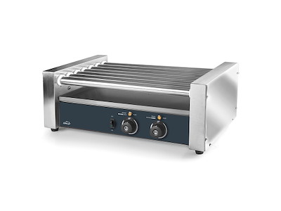 Grill med rør til pølser 65x35,5x28cm 