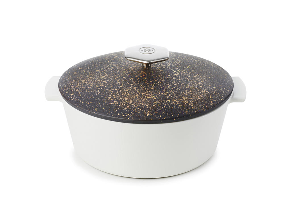 Kastrull Ø26 cm Oglaserad Svart Induktion Revolution 2