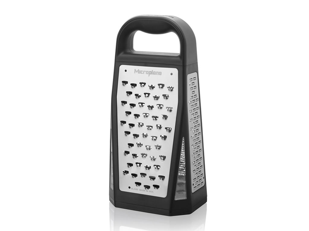 Råkostjern Box m. uppsamling Microplane