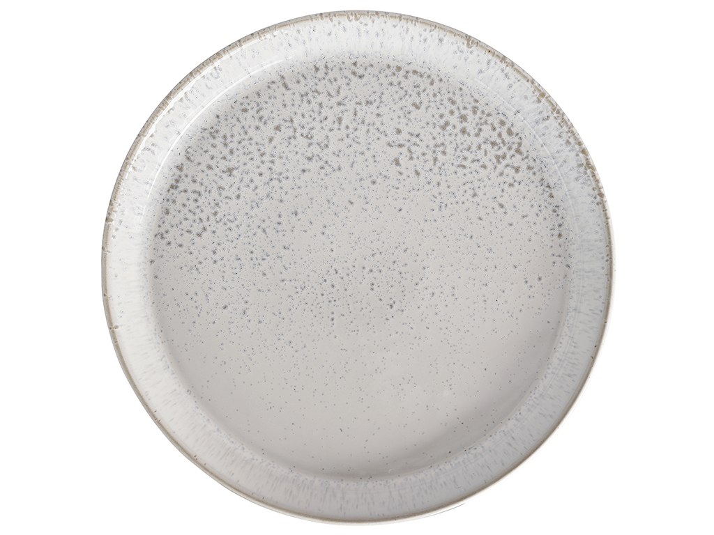 Tallerken Ø26cm Kiln Hvid