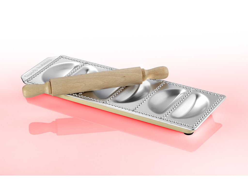 Ravioliform, 6 st, måneformad