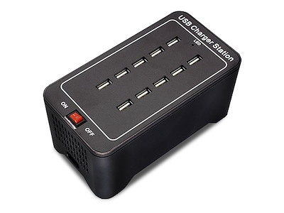 Laddstation t/10st Ledning t/SN bordlampa