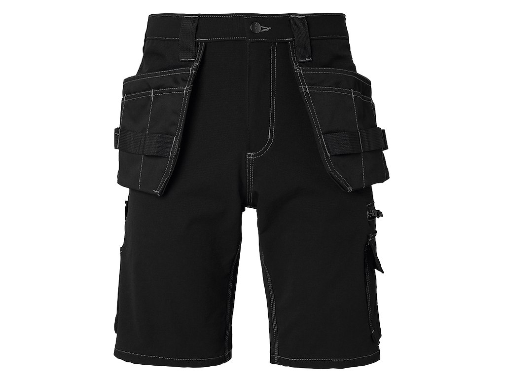 Arbejdsshorts Sort Str. 56