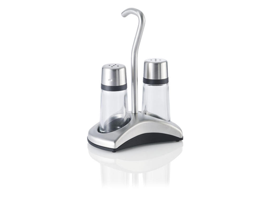 Salt- och pepparkar i hållare