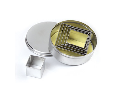 Utdragsset Fyrkantig 6 st 30-65mm