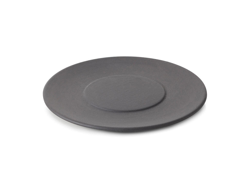 Lock till skål Oglaserad Svart Solstice