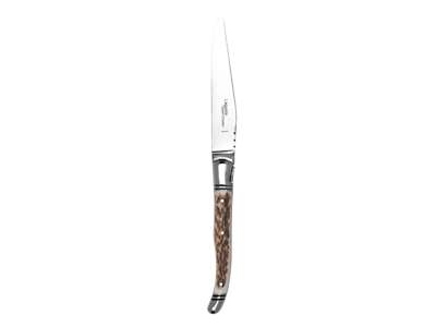 Steakkniv, Laguiole Prestige, Handtag av älghorn