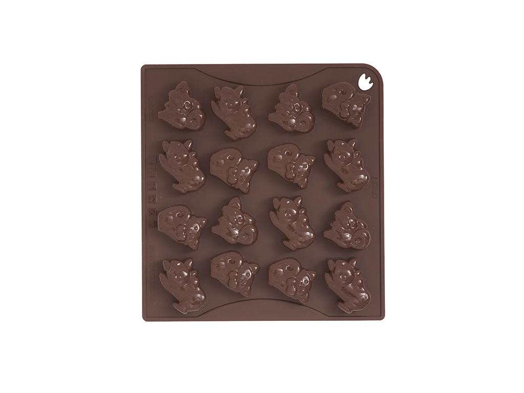 Chokladform brun Kitty