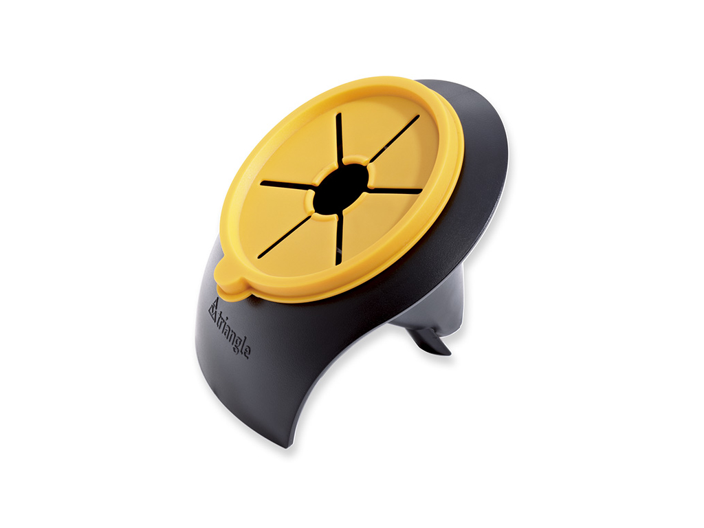 Grönsaksspetsar spiralhyvel gul