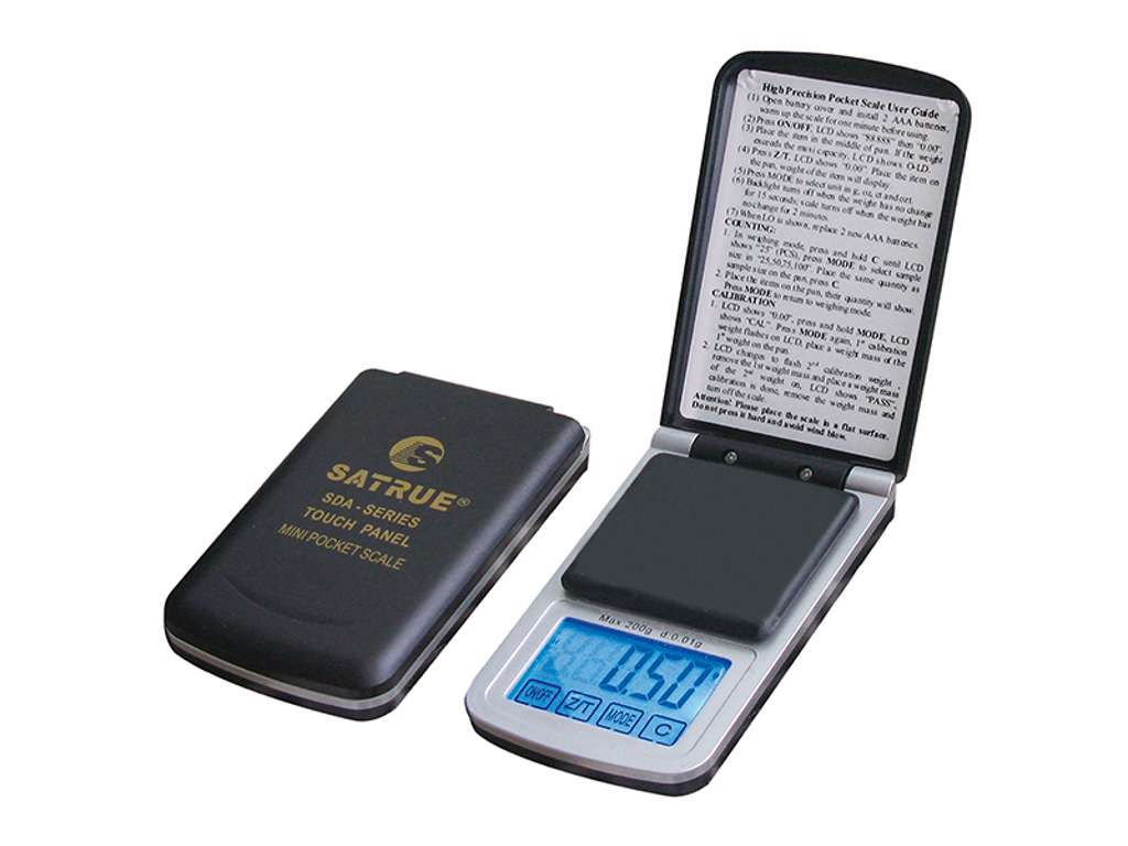 Vikt Precision, 0-200 gram, 0,01 Gram