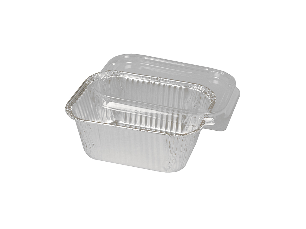 Aluminiumsbakke u/lock 250 ml 8x10,8 cm 110-P