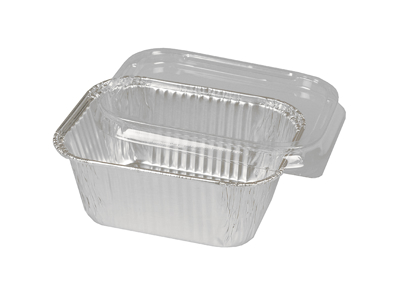 Aluminiumsbakke u/lock 250 ml 8x10,8 cm 110-P
