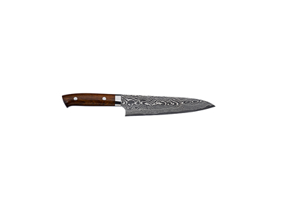 Kockkniv, 18 cm, Takefu, VG-10, 61 lager, Järnträhandtag