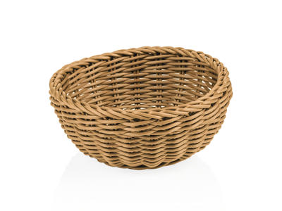 Brödkorg Beige Ø20 cm H8 cm Weaver Pro