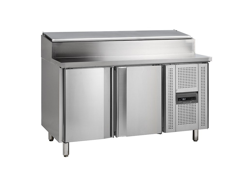 Saladette 2 dörrar 60x40 uppsats: 7xGN1/3