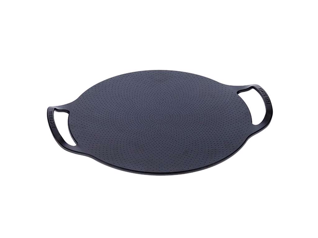 Pizzaplåt, 38 cm, Victoria, gjutjärn