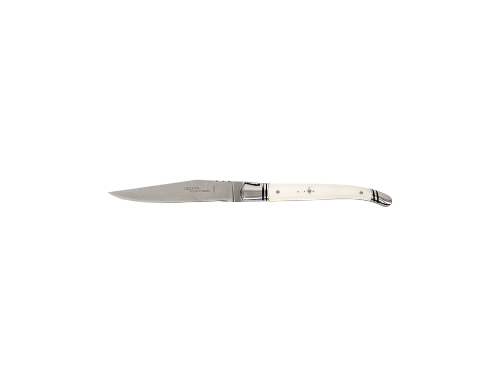 Steakkniv, Laguiole Prestige, Handtag av ben
