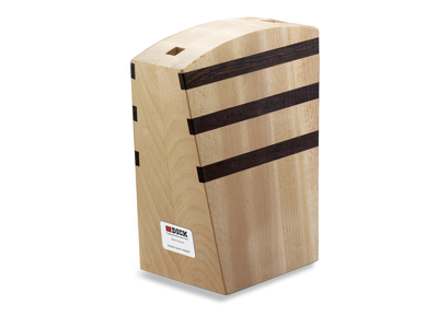 Knivblock med magnetremsor, F. Dick, Trä