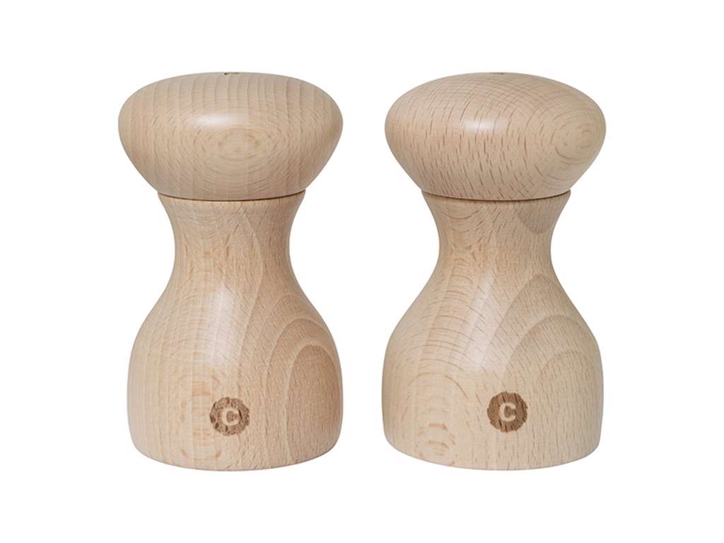 Salt och peppar set 10 cm Lyon Bok