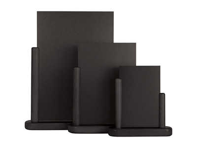 Tavla 28x32 cm A4 m/svart trä fot bord