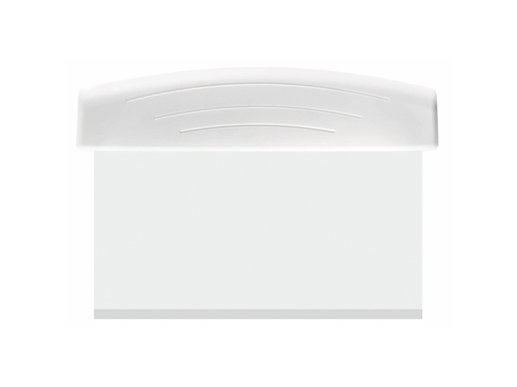 Skrapa - Rostfritt stål - Vit - 150mm