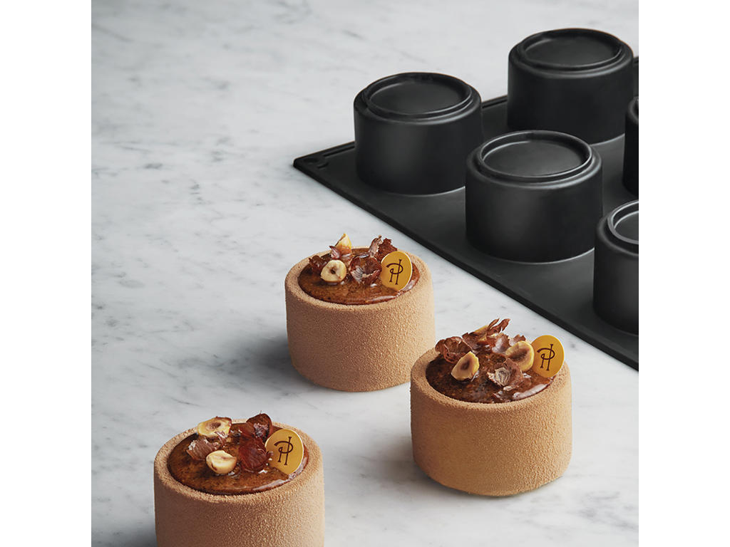 Pavoni Pavoflex silikonform cylinder – 12 x 130 ml