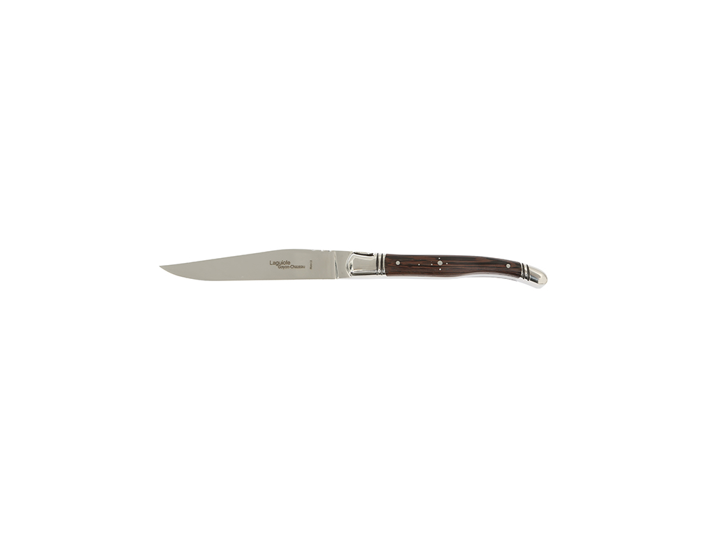 Steakkniv, Laguiole Prestige, Handtag av Wengeträ