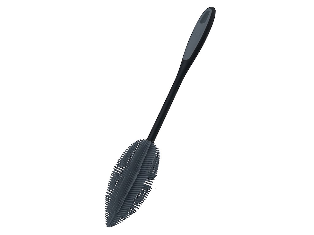 Flaskborste med silikon 36 cm