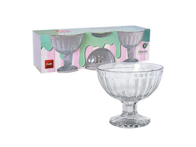 Portionsglas 18 cl 3-pak Cancun