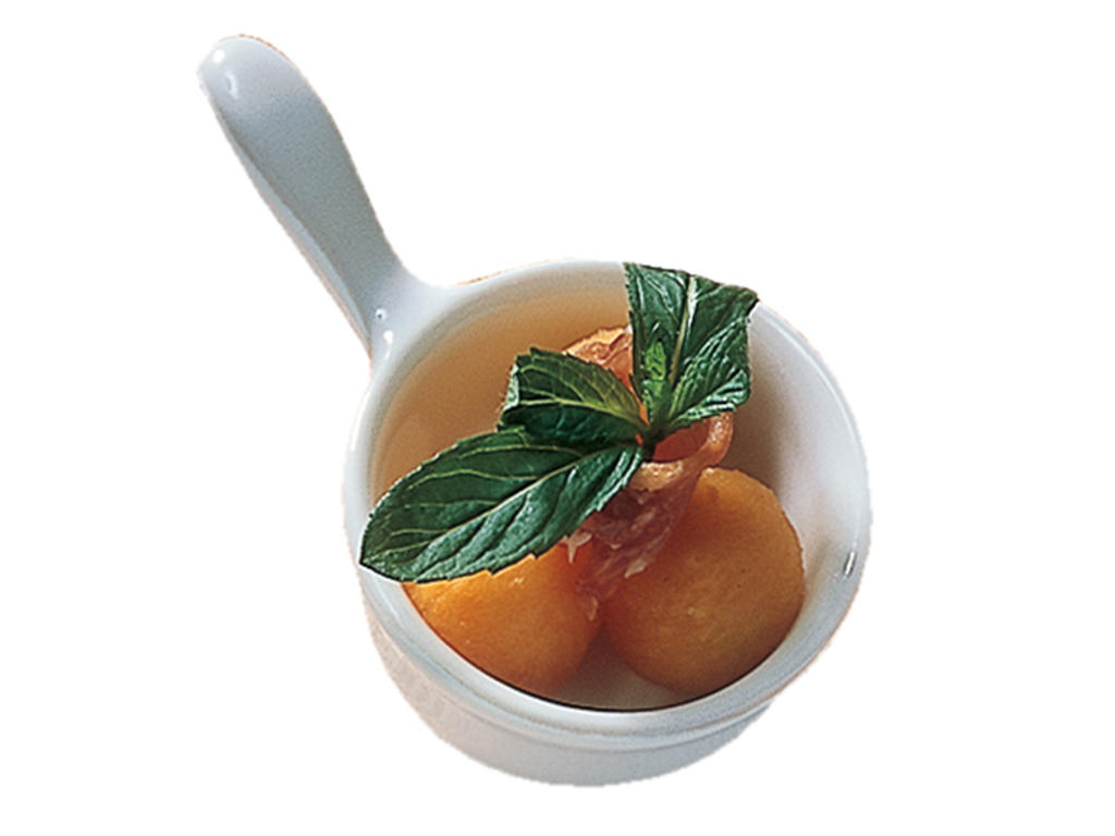 Skål 6,4x2,5cm 2 cl Miniatyrer Vit