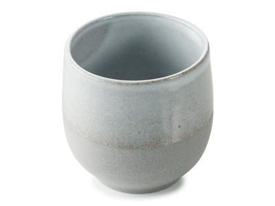 No.W Espressokopp u/Hank 8 cl Vit/Grå