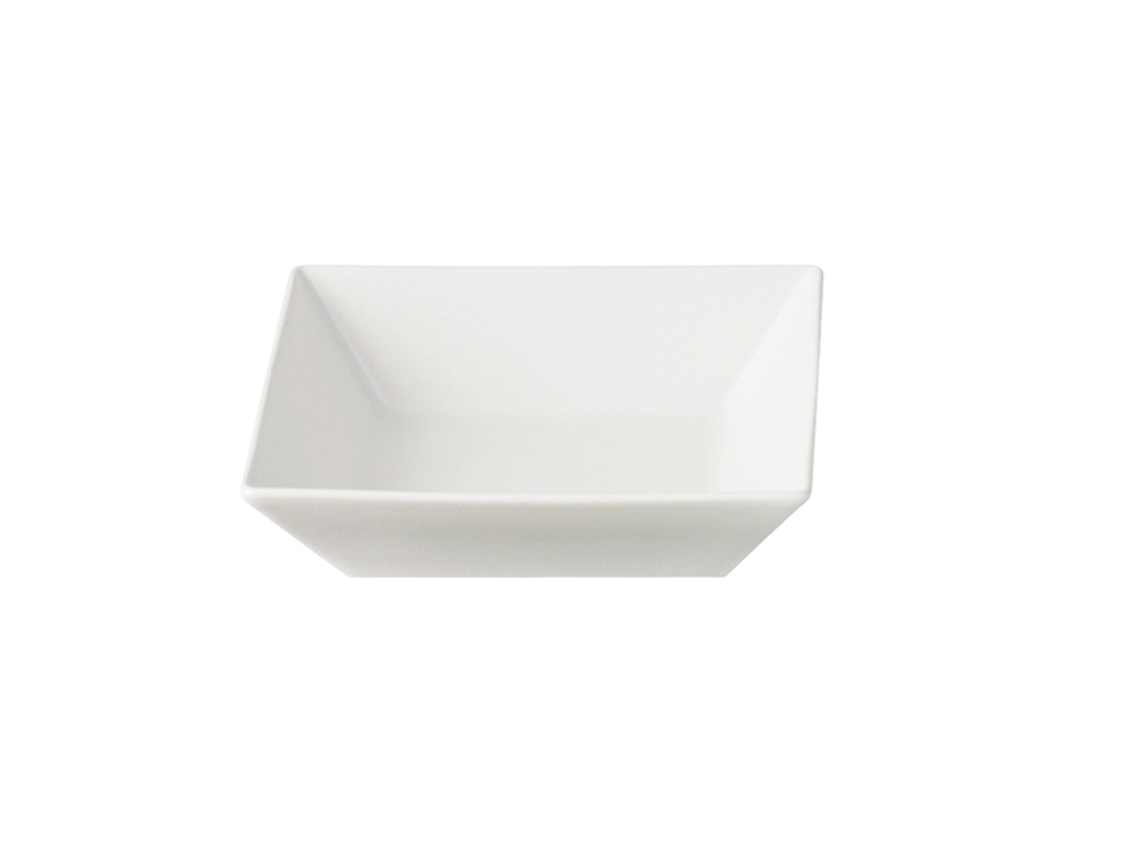 Quadro Skål kvadratisk 17,5x17,5 cm Hvid