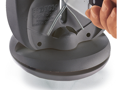 Fot till knivavdragare, F. Dick, Svart