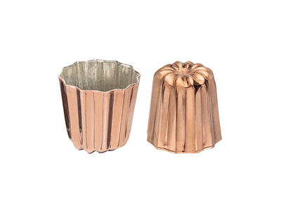 Cannelé form koppar Ø 45