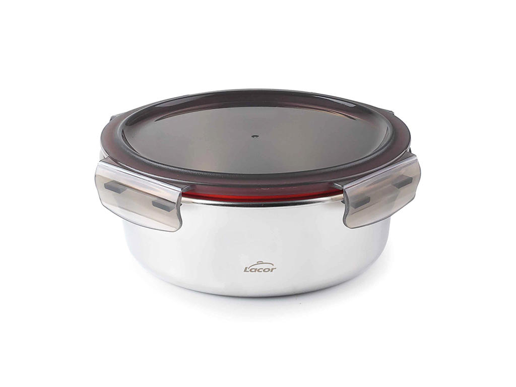 Matlåda RF/plastlock ø16 cm h 6,5 cm