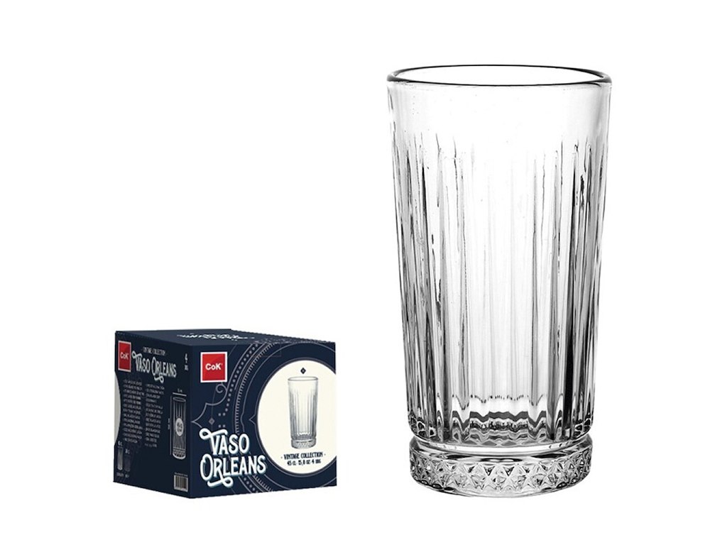 Glas Tumbler Orleans 45 cl 4 st.