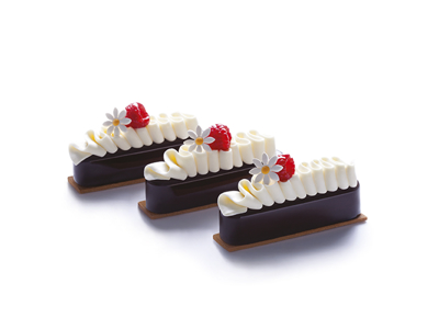 Silikonform Bachour 14 x 90 ml - Design 5