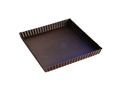 Brun Vågmönstrad Pajform