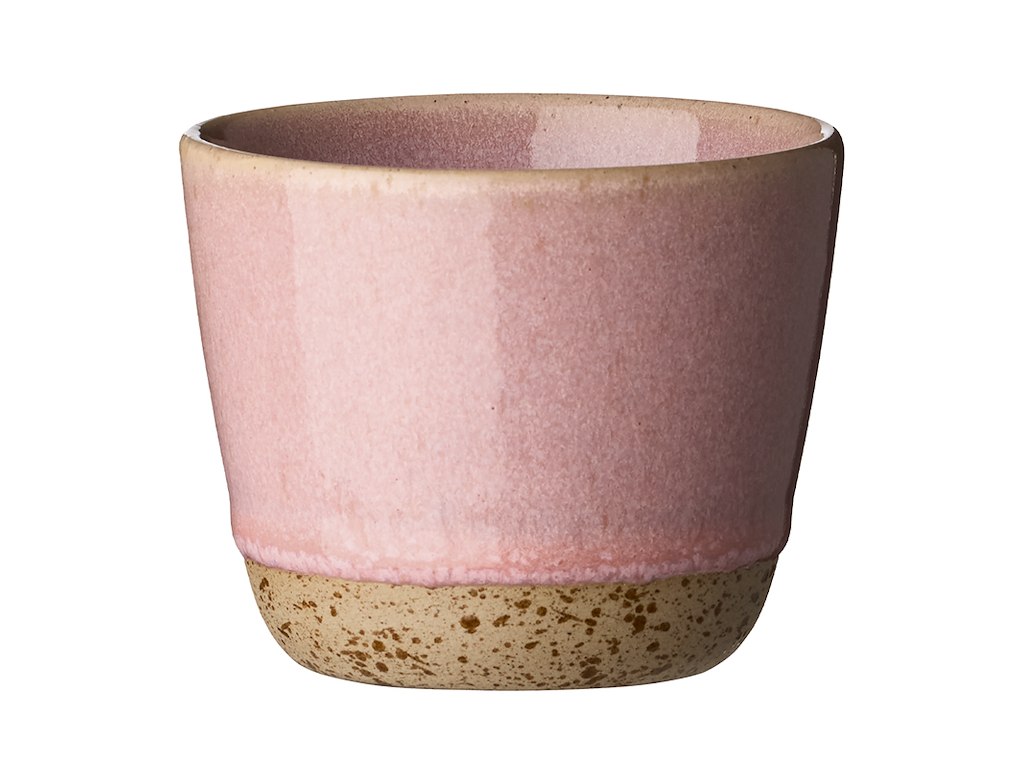 RAW Färg mugg utan handtag 20 cl Röd