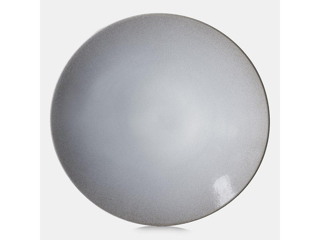 Tallerken 26 cm No.W 2 Hvid/Grå