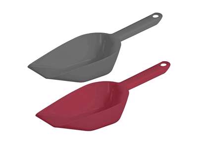 Sked för låda i plast 450ml 2 st Halvar