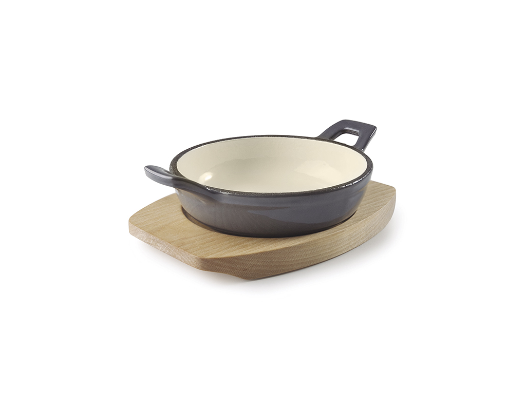Stekpanna gjutjärn Ø12 Grå