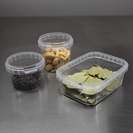 Små condibøtter med låg